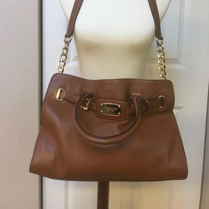 EUC Michael Kors Brown Leather Purse